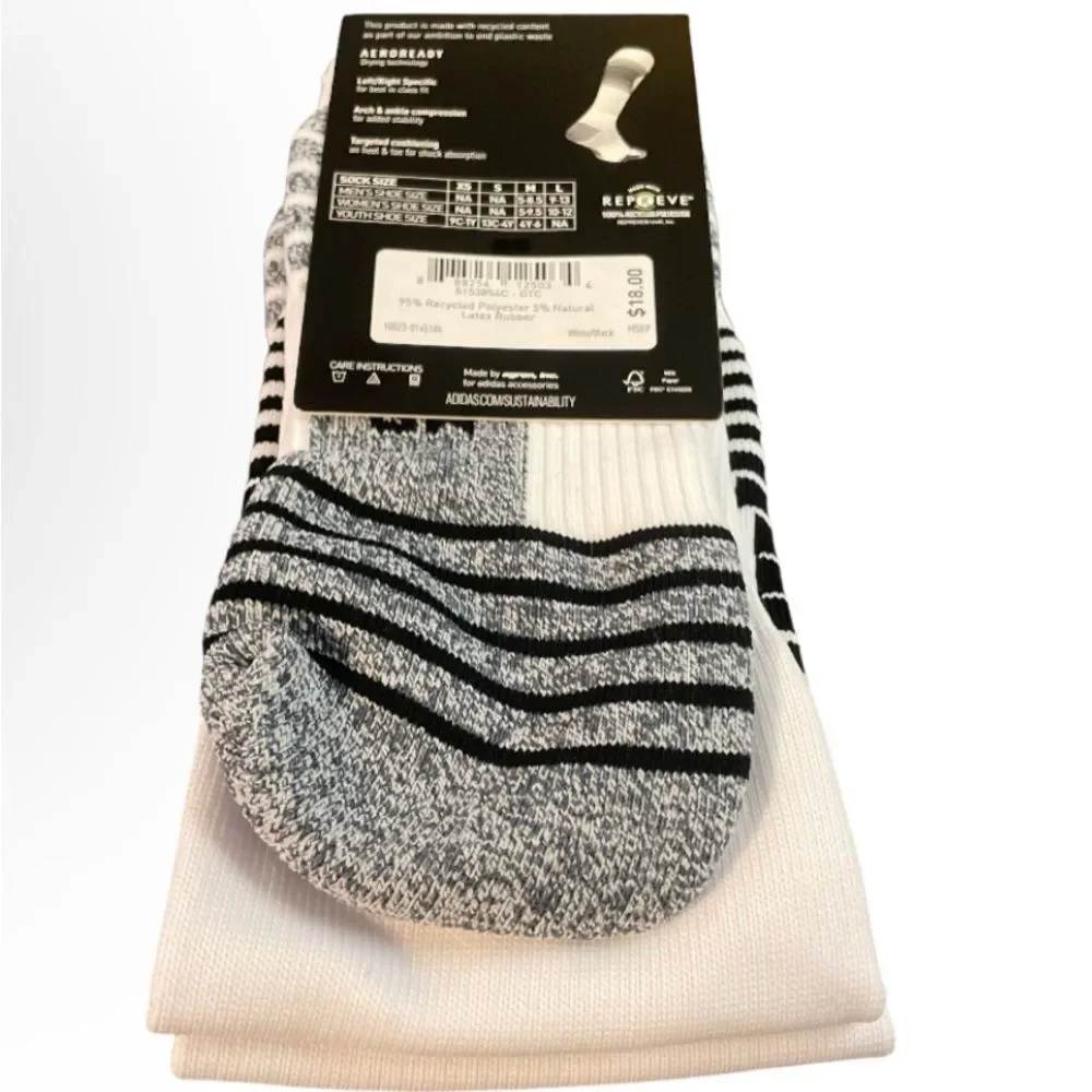 adidas Team Speed 3 Soccer Socks (1 Pair) Medium new